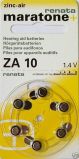 Батарейка для слуховых аппаратов "Renata" ZA10