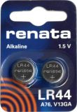 Диоксид-марганцевая батарейка "Renata" LR44