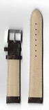 Ремень кожаный, 18 мм, Lezar (темно-коричневый, удлиненный )