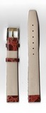 Ремень кожаный, 16 мм, Pandora (красный бордо )   PREMIUM