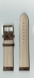 Ремень кожаный, 22 мм, Pandora (темно-коричневый, удлиненный )   PREMIUM