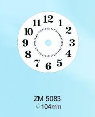 Циферблат для настенных часов ZM5083