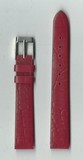 Ремень кожаный, 14 мм, Anaconda (красный бордо)
