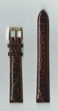 Ремень кожаный, 18 мм, Anaconda (красный бордо, удлиненный )