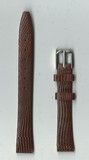 Ремень кожаный, 12 мм, Lezar (темно-коричневый)