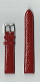Ремень кожаный, 18 мм, Pandora (красный бордо)