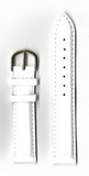 Ремень кожаный, 18 мм, Straps (классический) (белый)