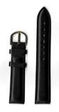 Ремень кожаный, 18 мм, Straps (классический) (черный)