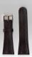 Ремень кожаный, 28 мм, Piton (темно-коричневый)