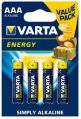Varta LR03 BL4 Energy