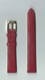 Ремень кожаный, 14 мм, Anaconda (красный бордо)