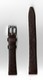 Ремень кожаный, 12 мм, Lezar (темно-коричневый )   PREMIUM