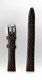Ремень кожаный, 12 мм, Piton (темно-коричневый )   PREMIUM