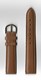 Ремень кожаный, 18 мм, Straps (классический) (светло-коричневый)